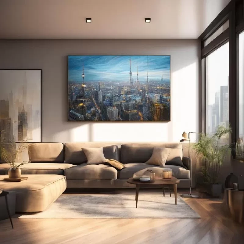 Картина “Городской пейзаж” Картина “Городской пейзаж”